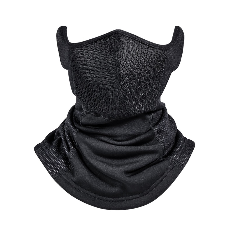 Half Face Cover Bandana Mask, Neck Gaiter Warmer, Winter Multifunctional Motorcycle Headwear Neckwear, Lightweight Scarf